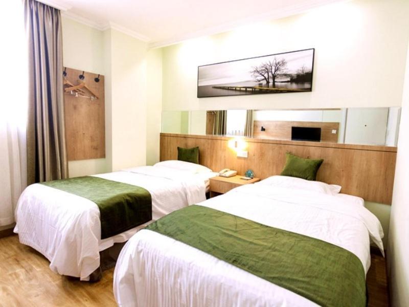 Greentree Inn Zhenjiang Yangzhong City Central Shopping Market North Gangdong Road Express Hotel Bagian luar foto