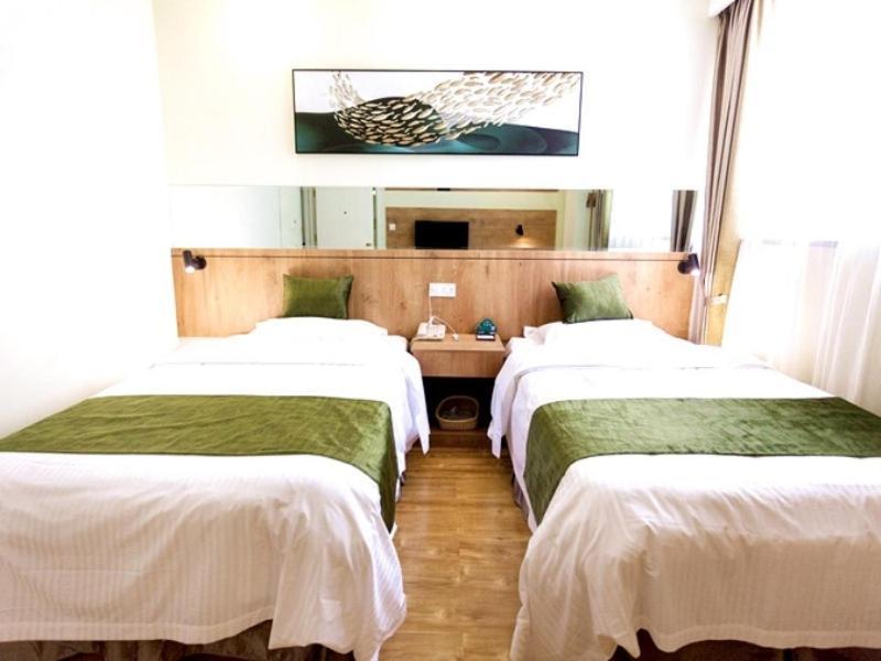 Greentree Inn Zhenjiang Yangzhong City Central Shopping Market North Gangdong Road Express Hotel Bagian luar foto